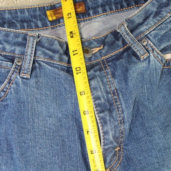 Aura Size 14 High Rise Straight Leg Blue Jeans - Picture 4 of 5